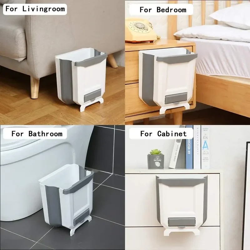 Wall‑Mounted Slim Collapsible  - огляд і ціна Commercial Kitchen Bin