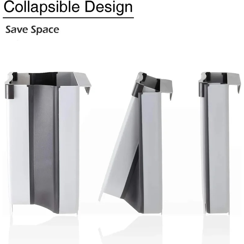 Wall‑Mounted Slim Collapsible  - огляд і ціна Commercial Kitchen Bin