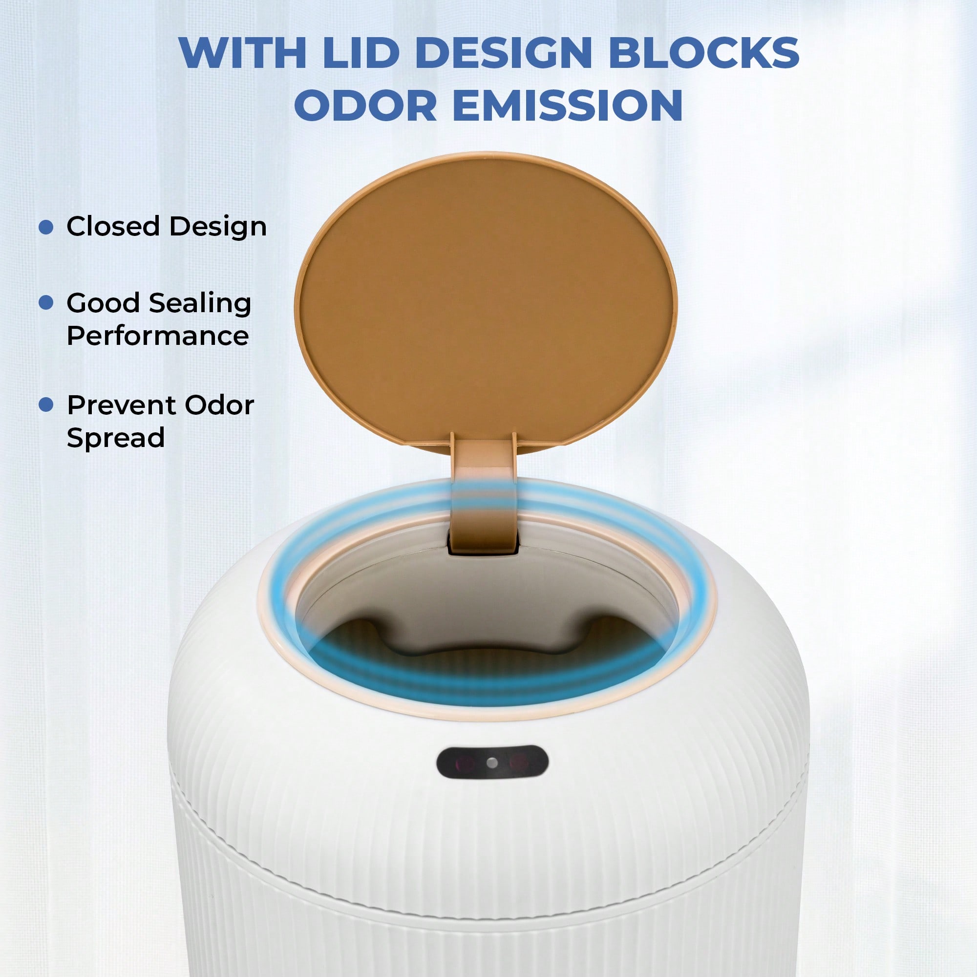 Motion Sensor Trash Can with L - огляд і ціна Commercial Kitchen Bin