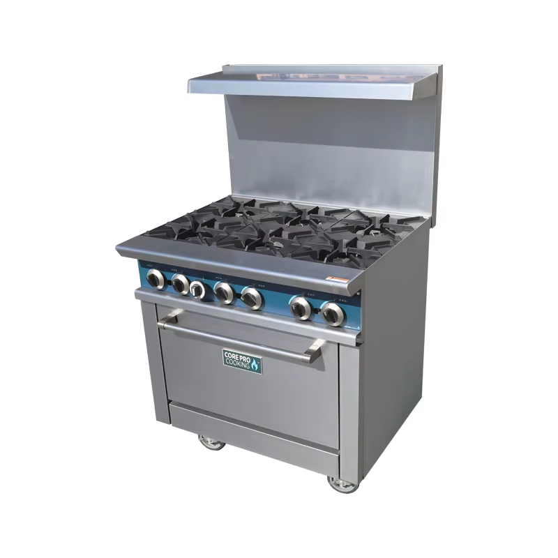 Commercial Kitchen Equipment F - огляд і ціна Range Commercial Kitchen