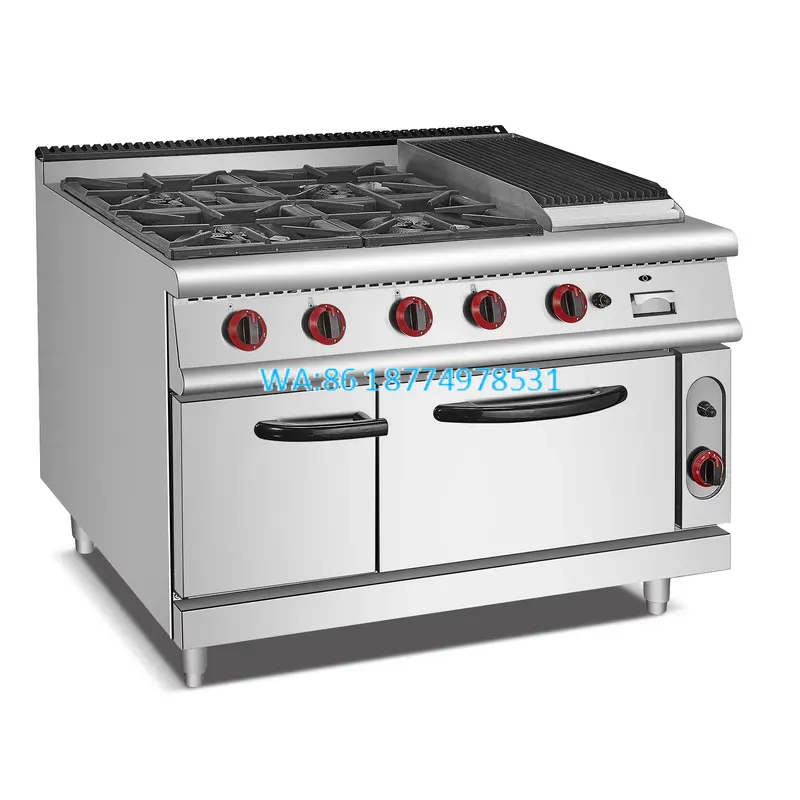 Wmwmnu Commercial 4 Burner Gas - огляд і ціна Range Commercial Kitchen