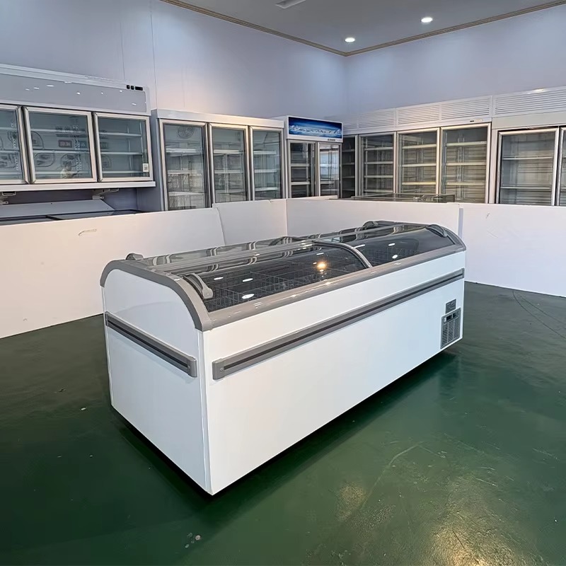 Glass Top Chest Freezer With R - огляд і ціна Commercial Chest Freezer