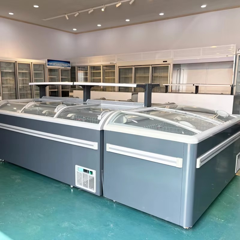 Glass Top Chest Freezer With R - огляд і ціна Commercial Chest Freezer