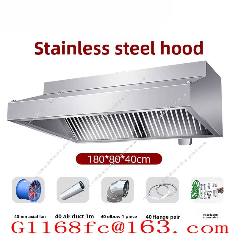 Stainless Steel Exhaust Hood f - огляд і ціна Commercial Kitchen Hoods